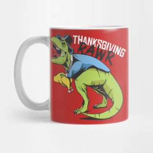 Thanksgiving Rawr Mug